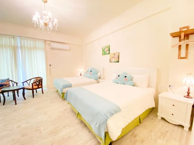 上弦月民宿 l 民宿編號1238-精緻四人房-1