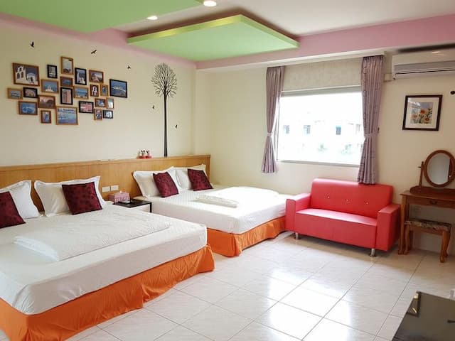 Waterfowers House-Warm and sweet quadruple room-6