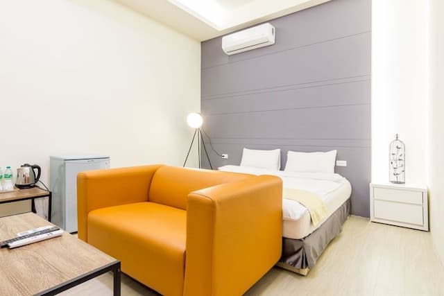 台南良辰暖居｜鄰近神農街、設有溜滑梯房-標準雙人房-A02-1