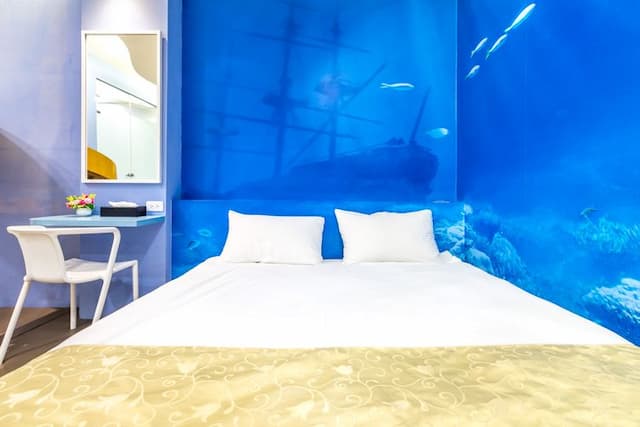 台南良辰暖居｜鄰近神農街、設有溜滑梯房-家庭房-B02-3