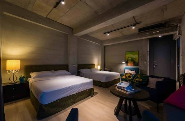 頂樓海景四人房