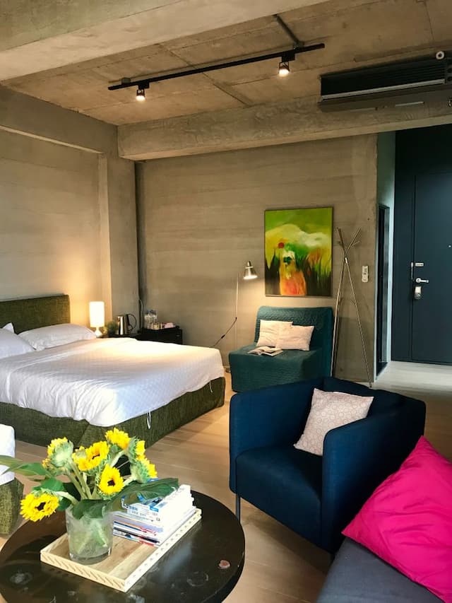 頂樓海景四人房