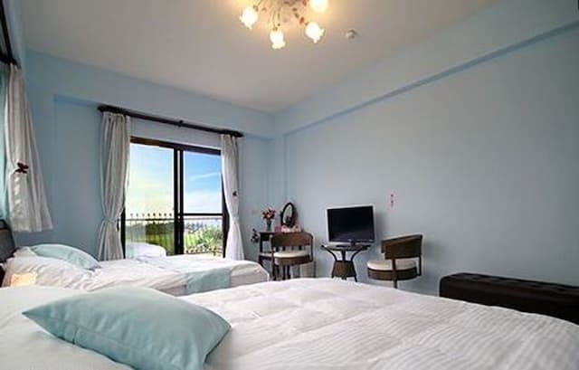 心悅民宿｜親子友善｜自行車使用&BBQ場地｜享早餐-4人套房-4