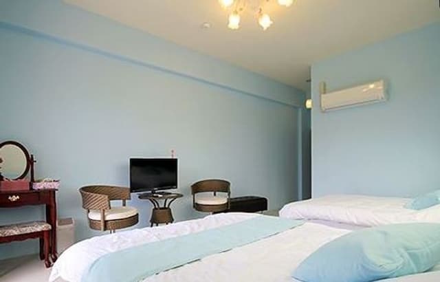 心悅民宿｜親子友善｜自行車使用&BBQ場地｜享早餐-4人套房-6