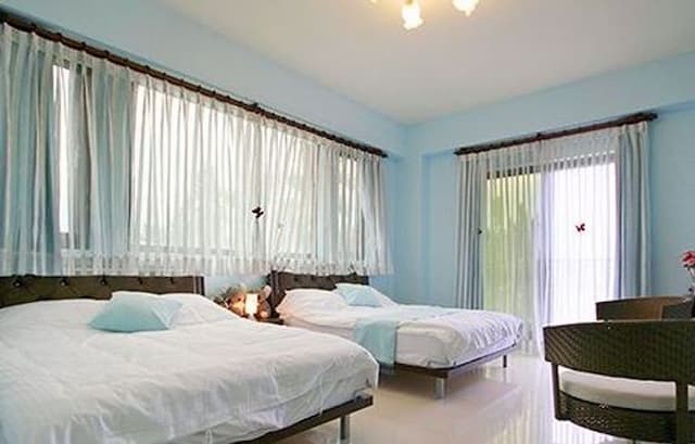 心悅民宿｜親子友善｜自行車使用&BBQ場地｜享早餐-4人套房-5