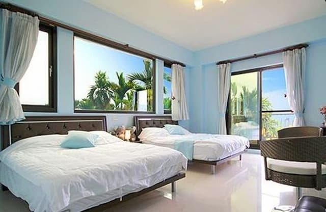 心悅民宿｜親子友善｜自行車使用&BBQ場地｜享早餐-4人套房-1