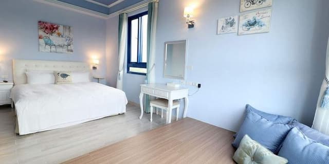 自在海民宿-豪華雙人房-4