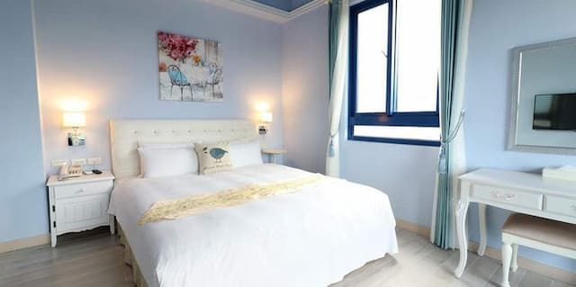 自在海民宿-豪華雙人房-7