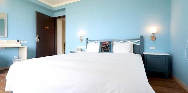 自在海民宿-豪華雙人房-2