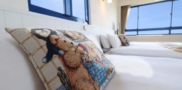 自在海民宿-豪華四人房-3