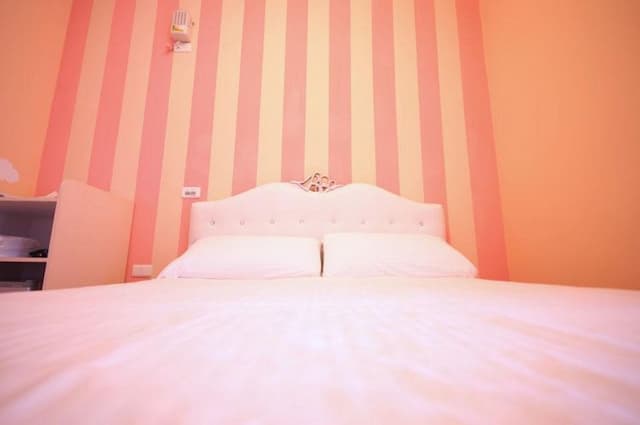 Hualien Manlu B&B-Pink Cotton Double Room-3