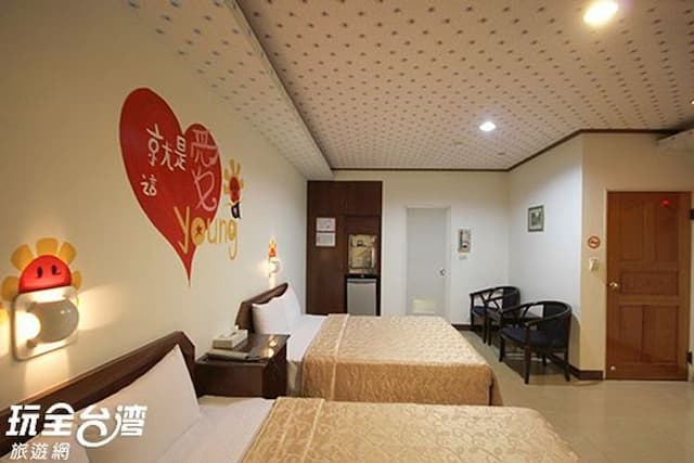 集集花都汽車旅館 | 精品汽車旅館 l 南投集集 | 車站三分鐘-A 四人房(不挑房)-4