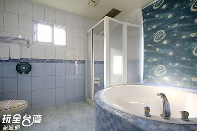 集集花都汽車旅館 | 精品汽車旅館 l 南投集集 | 車站三分鐘-F 藥草蒸氣SPA+圓床+圓按摩浴缸（不挑房）-8