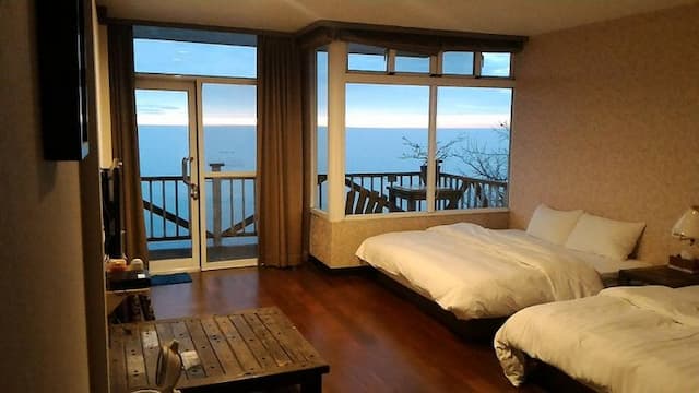 스카이 라운지 b&b, 대만, 일월담, 시투 근처 seukai launji b&b, daeman, il-woldam, situ geuncheo-Quadruple room-5