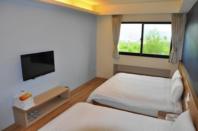 南投休閒農場 一峸一宿-山景四人房(203)-3