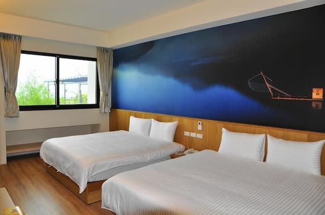 南投休閒農場 一峸一宿-山景四人房(203)-1