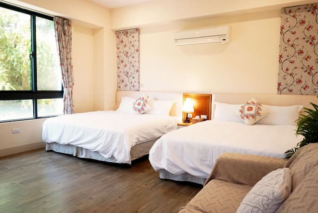 陶花巷弄民宿-201－山景四人房（獨立衛浴乾溼分離）-1
