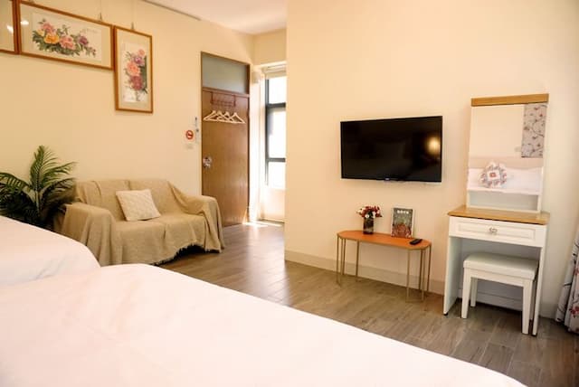 陶花巷弄民宿-201－山景四人房（獨立衛浴乾溼分離）-4