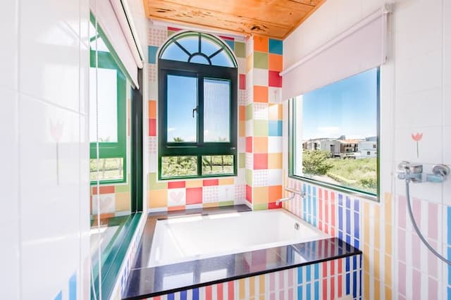 仲夏綠茵渡假別墅-加大雙人房-附陽台-201.204.301-8