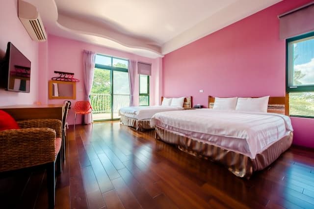 仲夏綠茵-Quadruple Room with Balcony-202.203-3