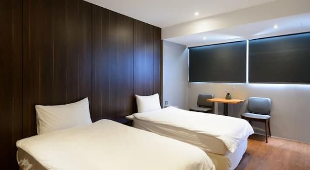 H106好駐旅館-標準雙床房-5