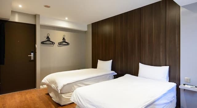 H106好駐旅館-標準雙床房-1