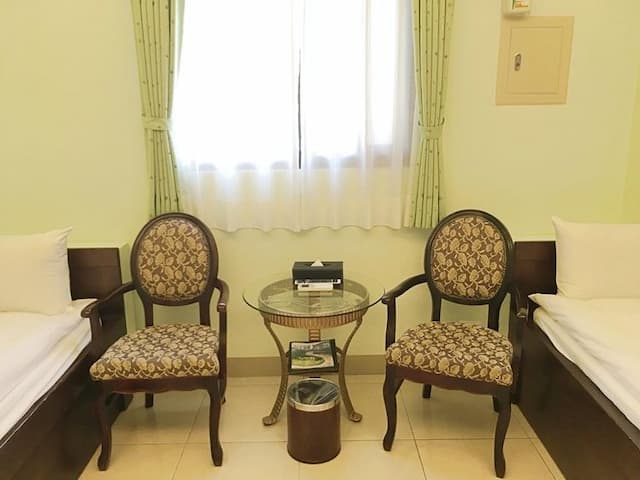 小松鼠電梯民宿｜親子DIY烘焙-標準雙床房-5