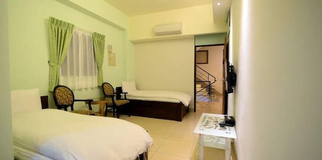 小松鼠電梯民宿｜親子DIY烘焙-標準雙床房-7