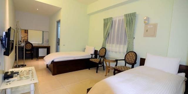 小松鼠電梯民宿｜親子DIY烘焙-標準雙床房-6