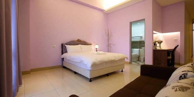 小松鼠電梯民宿｜親子DIY烘焙-豪華雙人房-6