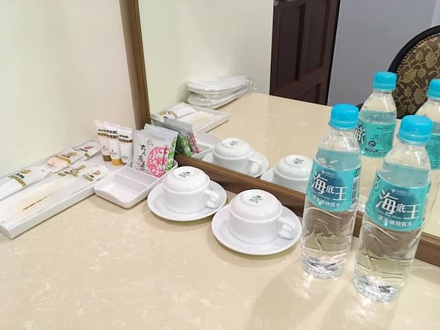 小松鼠電梯民宿｜親子DIY烘焙-典雅四人房-7