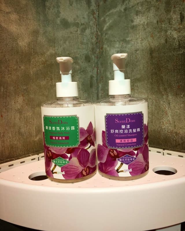 台南蘭都觀光工廠自產自銷～洗髮乳＆沐浴乳