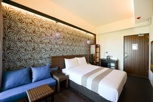 沐府海旅｜近安平河畔-庫塔海景大床房-8