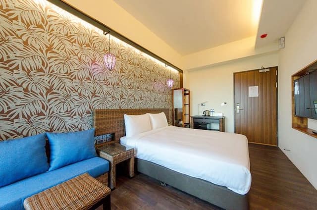 沐府海旅｜近安平河畔-庫塔海景大床房-3