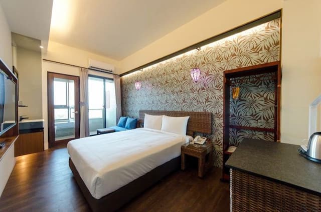 沐府海旅｜近安平河畔-庫塔海景大床房-2