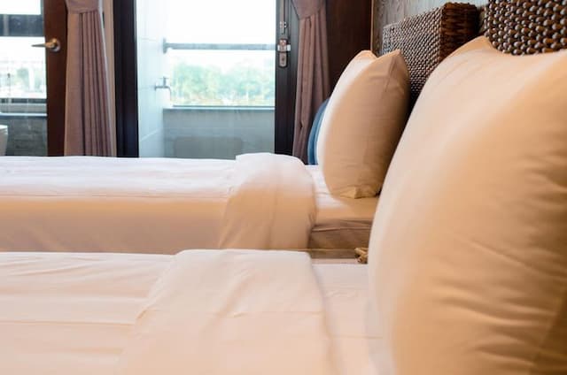 沐府海旅｜近安平河畔-庫塔海景雙床房-4