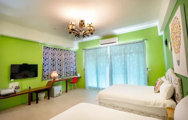 타이동 베드 앤 브랙퍼스트 록 Taitung bed and breakfast lock-Quadruple Room (not pick the room)-5