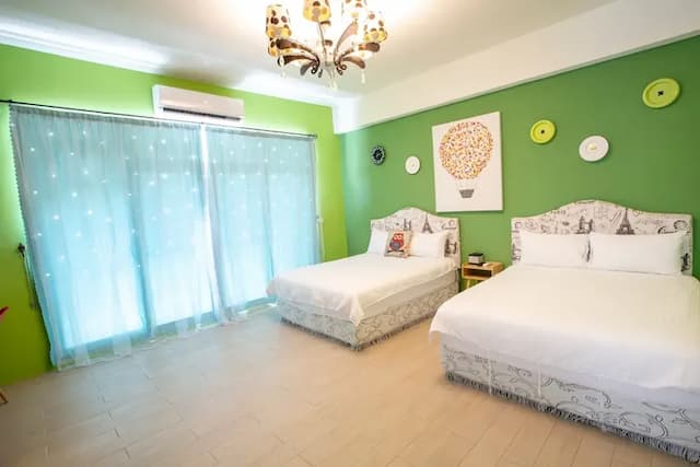 타이동 베드 앤 브랙퍼스트 록 Taitung bed and breakfast lock-Quadruple Room (not pick the room)-4