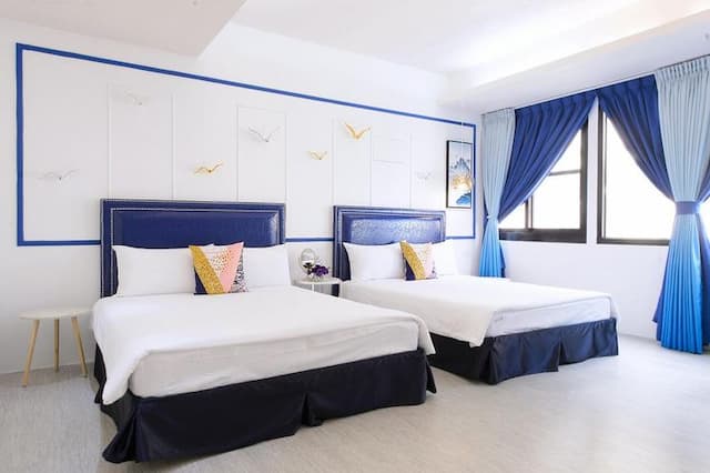 知竹常樂主題民宿-漩藍四人房（不含早）-2