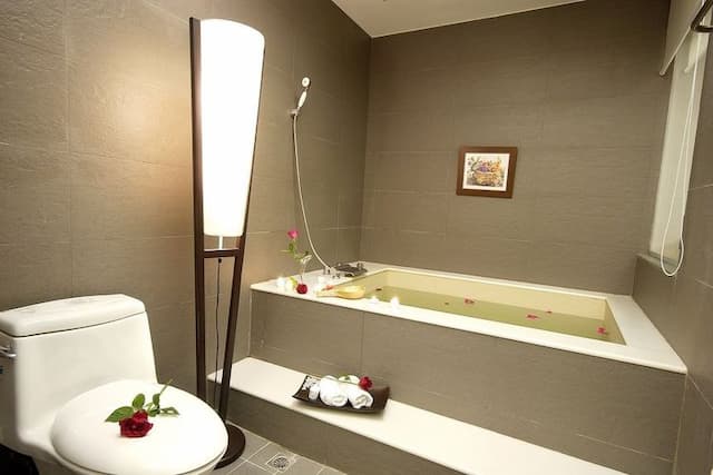 映象溫泉涵館 | 可10-18人宜蘭包棟 | 礁溪溫泉泡湯-夏之雪四人房-6