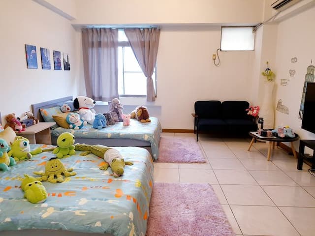 로맨틱 이지스 룸  (Romantic Izzy's home)-For the whole family travel and friends to keep memories of the riverbank-3