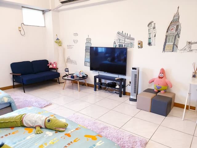 로맨틱 이지스 룸  (Romantic Izzy's home)-For the whole family travel and friends to keep memories of the riverbank-9