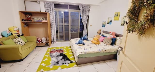 로맨틱 이지스 룸  (Romantic Izzy's home)-Has a small Fortunately, the green leaves colorful suites (bathroom independent, but outside the room)-2