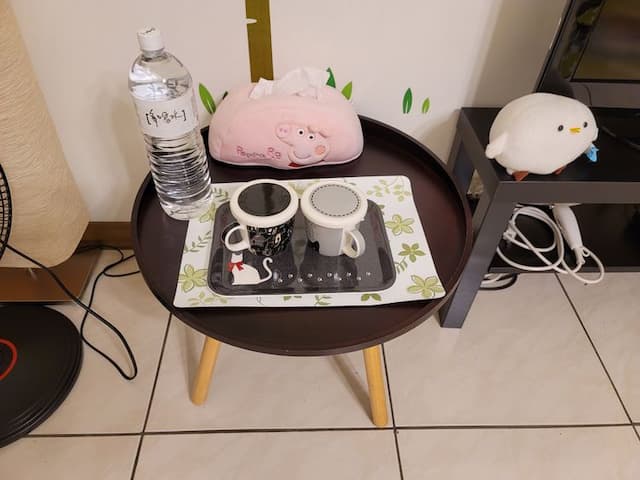 로맨틱 이지스 룸  (Romantic Izzy's home)-Has a small Fortunately, the green leaves colorful suites (bathroom independent, but outside the room)-6