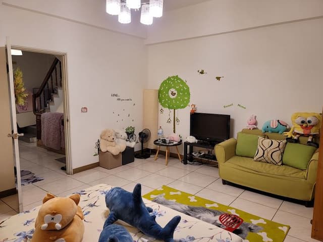 로맨틱 이지스 룸  (Romantic Izzy's home)-Has a small Fortunately, the green leaves colorful suites (bathroom independent, but outside the room)-7