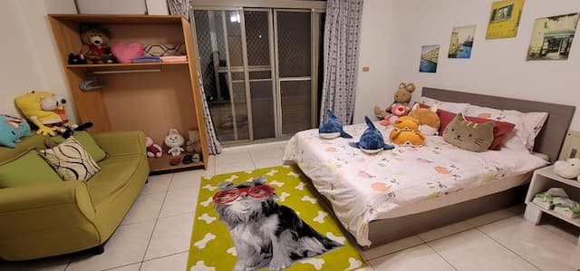 로맨틱 이지스 룸  (Romantic Izzy's home)-Has a small Fortunately, the green leaves colorful suites (bathroom independent, but outside the room)-1