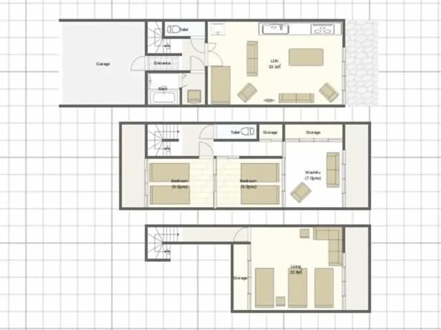 番茄旅居 高山站｜1-8人包棟/高山站步行5分/近高山陣屋/方便至飛驒民俗村-包棟: 最多8人-15