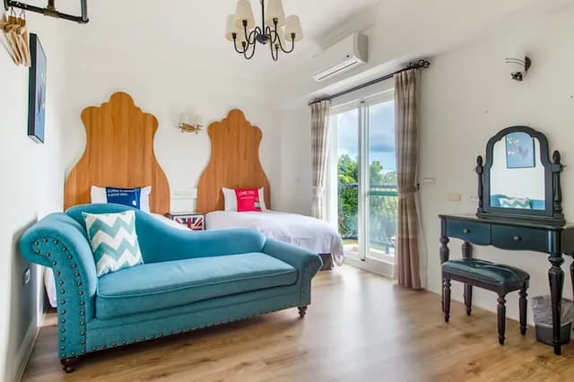 Wilderness1138 Huelien B&B.-Twin room with mountain view and balcony-3