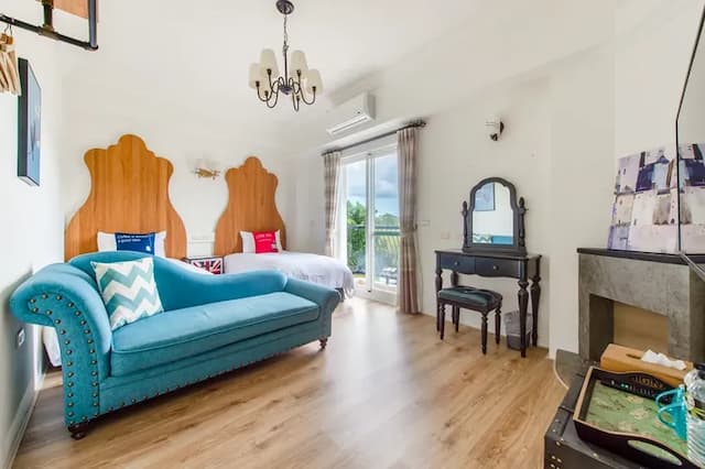 Wilderness1138 Huelien B&B.-Twin room with mountain view and balcony-1