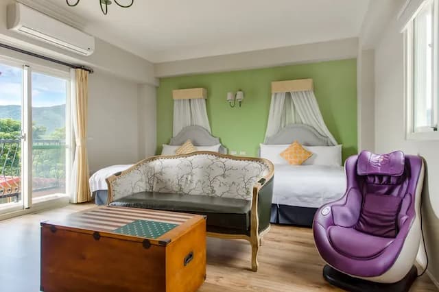 Wilderness1138 Huelien B&B.-Family Quadruple Room with Balcony-4